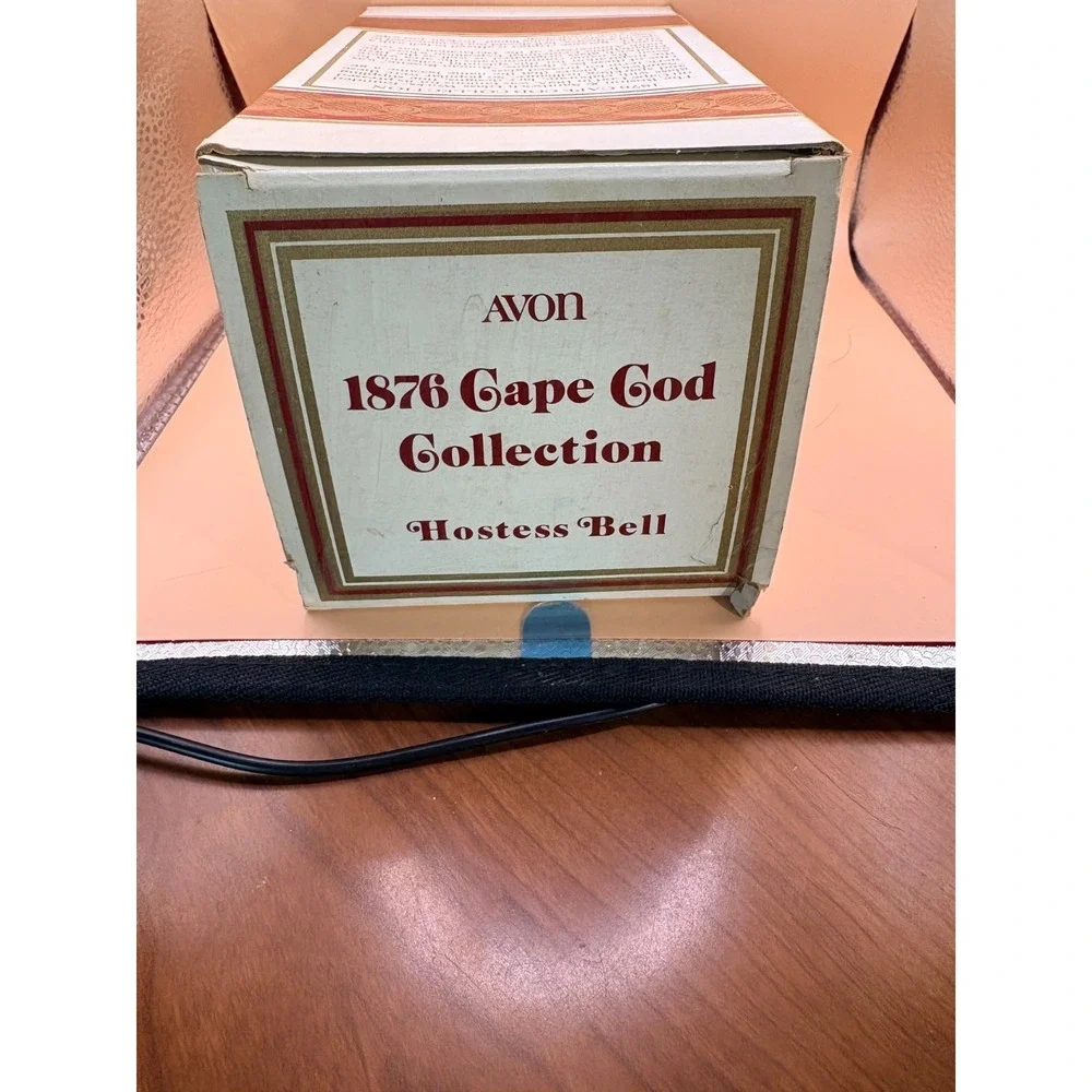 Avon 1876 Cap Cod Collection Hostess Bell, New in Box, Pristine